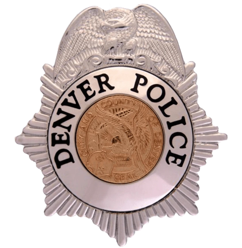 Denver Police badge