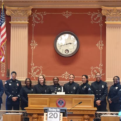 At the City Council chambers